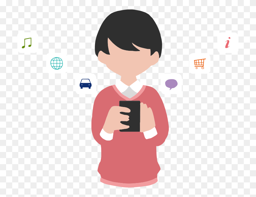 729x588 Jpg Library Stock Man Using Smartphone Medium Image Using Smartphone Icon, Person, Human, Text HD PNG Download