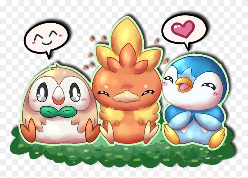 932x649 Jpg Royalty Free Birb Drawing Rowlet Torchic Piplup And Rowlet, Angry Birds, Sweets, Food HD PNG Download