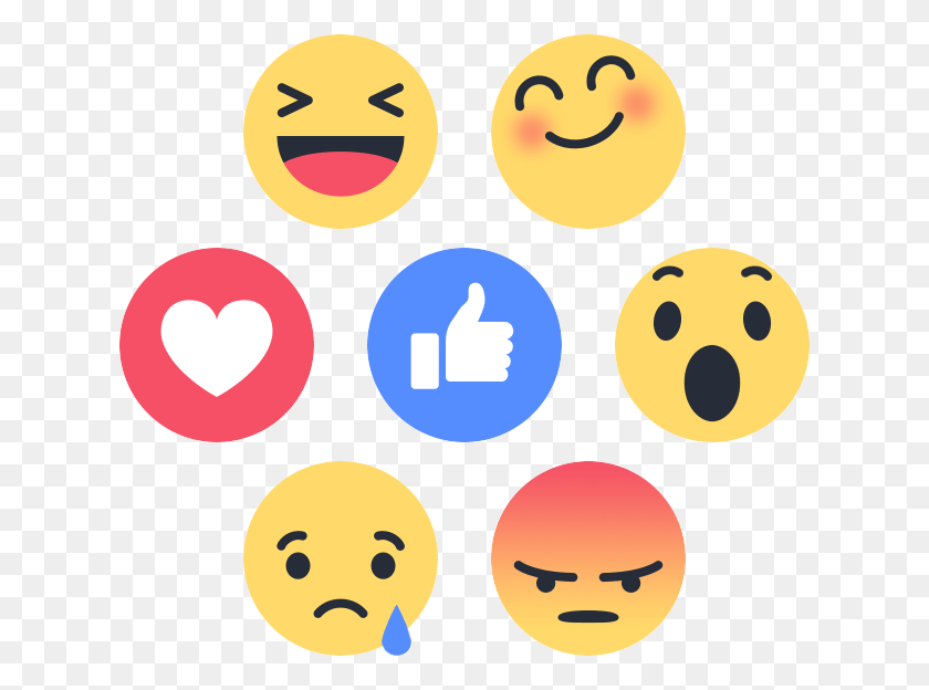 625x564 Jpg Royalty Free Facebook Reaction For Free Facebook Reactions Transparent, Text, Symbol, Graphics HD PNG Download