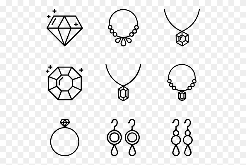 527x505 Jpg Royalty Free Jewels Icons Free Jewelry Icon Transparent Background, Gray, World Of Warcraft HD PNG Download