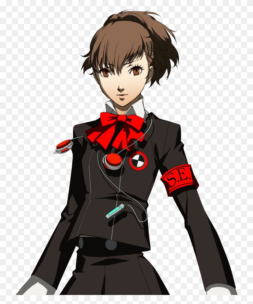 738x949 Jpg Stock Free Женщина-Протагонист Portable Persona 3 Not Canon, Performer, Person, Human Hd Png Download