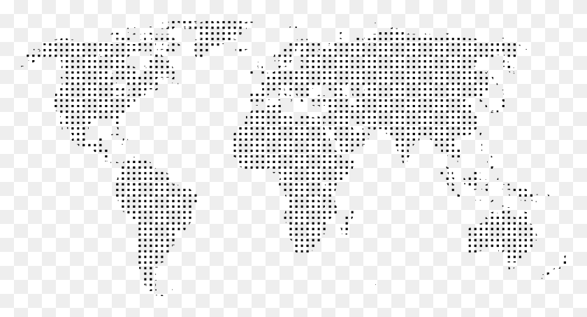 4060x2050 Jpg Stock Abstract World Map From Dots Illustration Anytime Fitness World Map, Gray, World Of Warcraft HD PNG Download