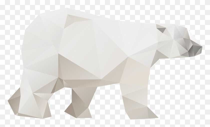 1477x854 Jpg Прозрачный Медведь Компьютерный Файл Оригами Оригами, Бумага Hd Png Скачать