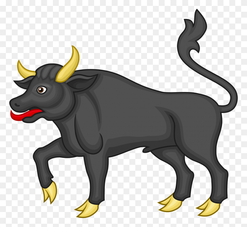 2000x1825 Jpg Transparent Stock Bull Svg Cartoon Badge Of Edward Iv, Animal, Mammal, Wildlife HD PNG Download
