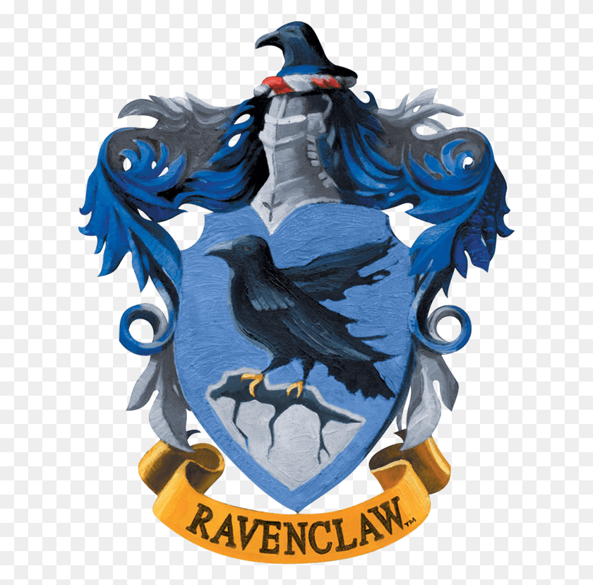 618x768 Jpg Transparent Stock Crest Painting Harry Potter Prints Ravenclaw House Crest, Bird, Animal, Graphics HD PNG Download