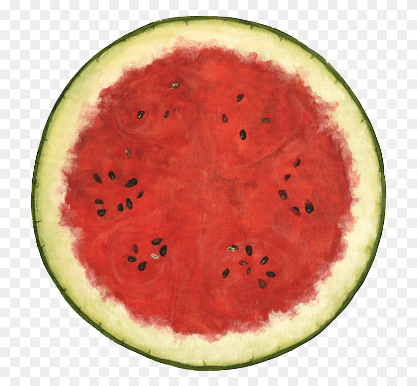 717x718 Jpg Watermelon Image Watermelon Cut In Half, Plant, Fruit, Food HD PNG Download