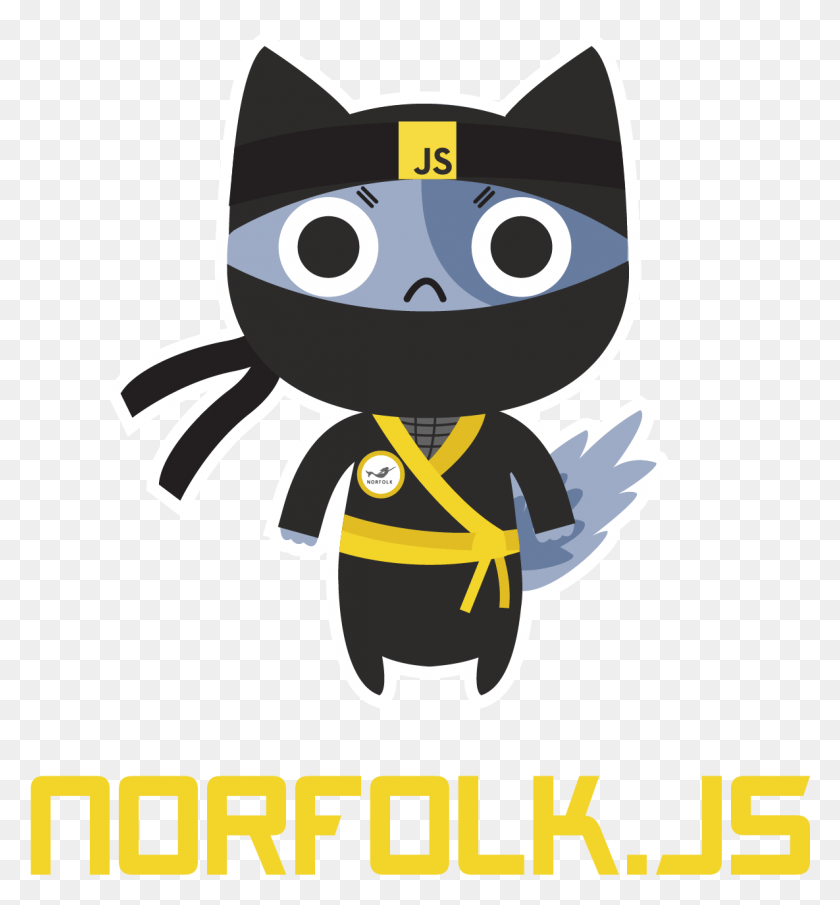 1185x1284 Js Ninja, Этикетка, Текст, Плакат Hd Png Скачать