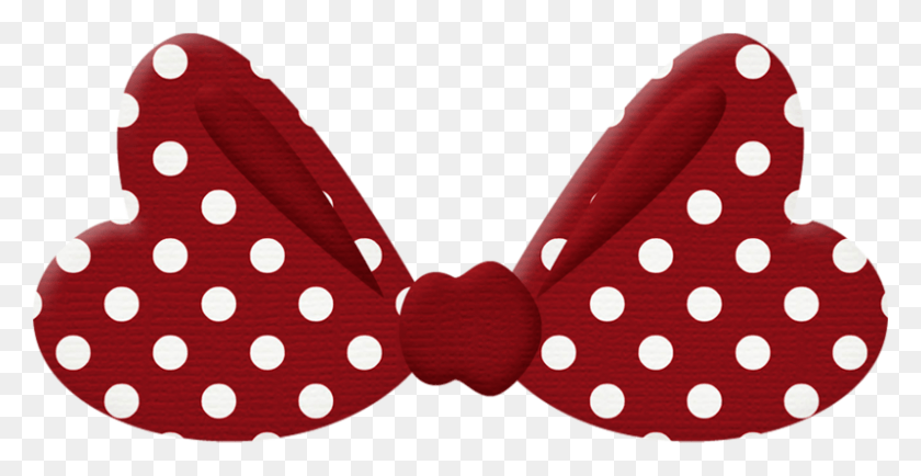800x384 Jss Mousefreebie Bow Polka Dot, Texture, Tie, Accessories HD PNG Download