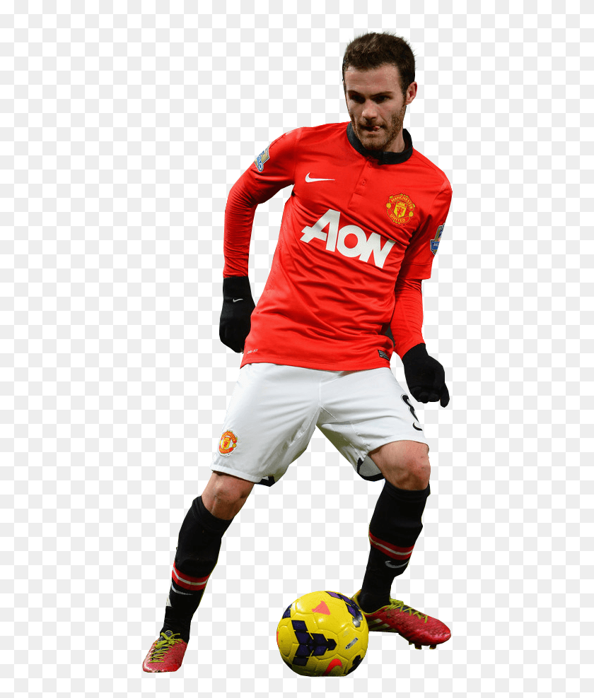 440x928 Juan Mata Render Manchester United Jersey 2011, Clothing, Person, Soccer Ball HD PNG Download