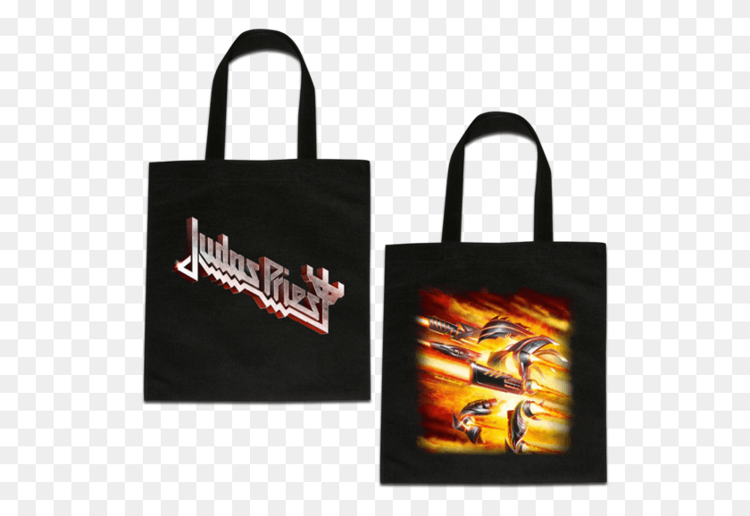 526x518 Judas Priest Firepower T Shirt, Bag, Shopping Bag, Tote Bag HD PNG Download