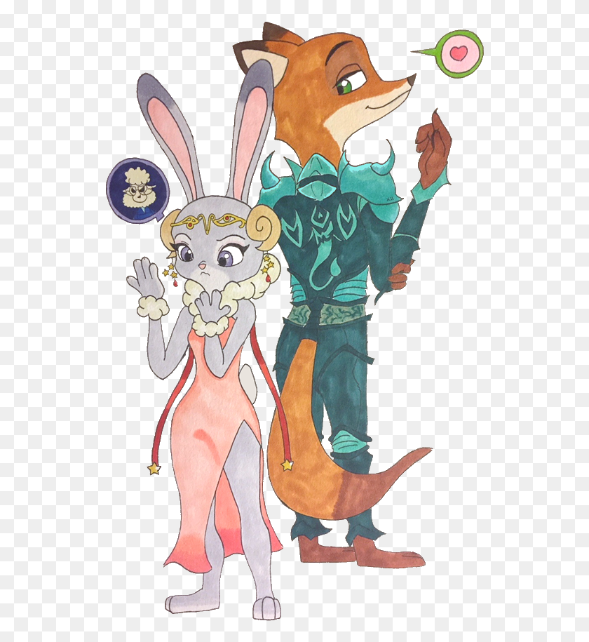 540x855 Judy And Aries And Scorpio By Oceansummoner13 Cartoon, Person, Human, Hand HD PNG Download