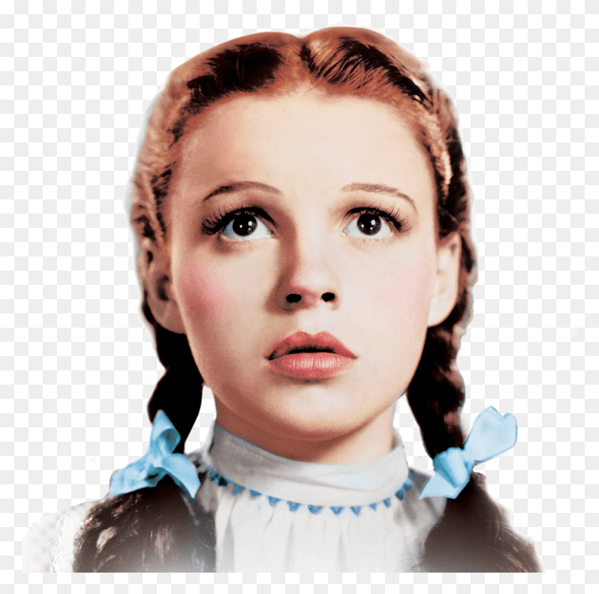 961x954 Judy Garland Psd Old Hollywood Transparent Movie Dorothy Wizard Of Oz Face, Head, Person, Human HD PNG Download