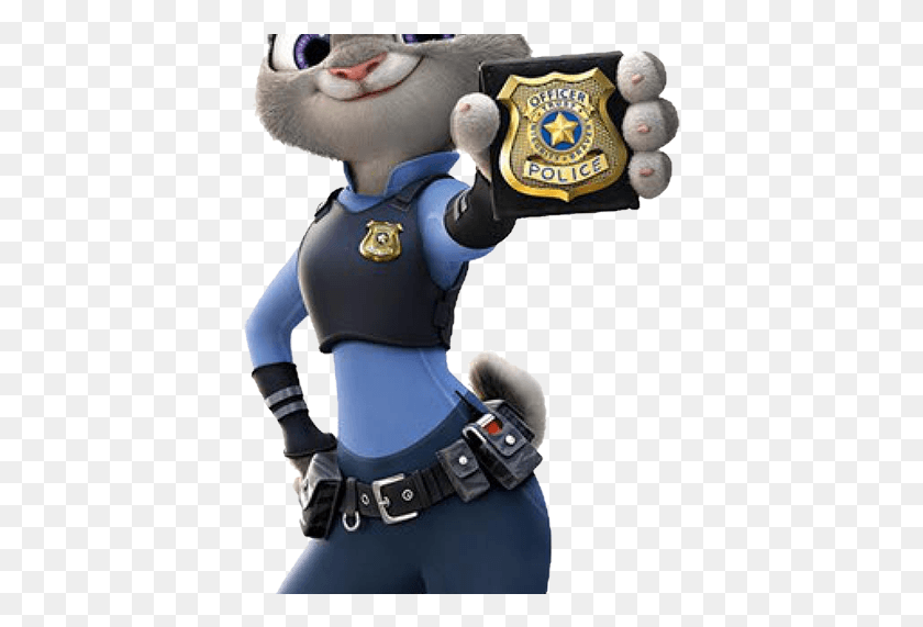 398x511 Judy Hopps, Person, Human, Costume HD PNG Download