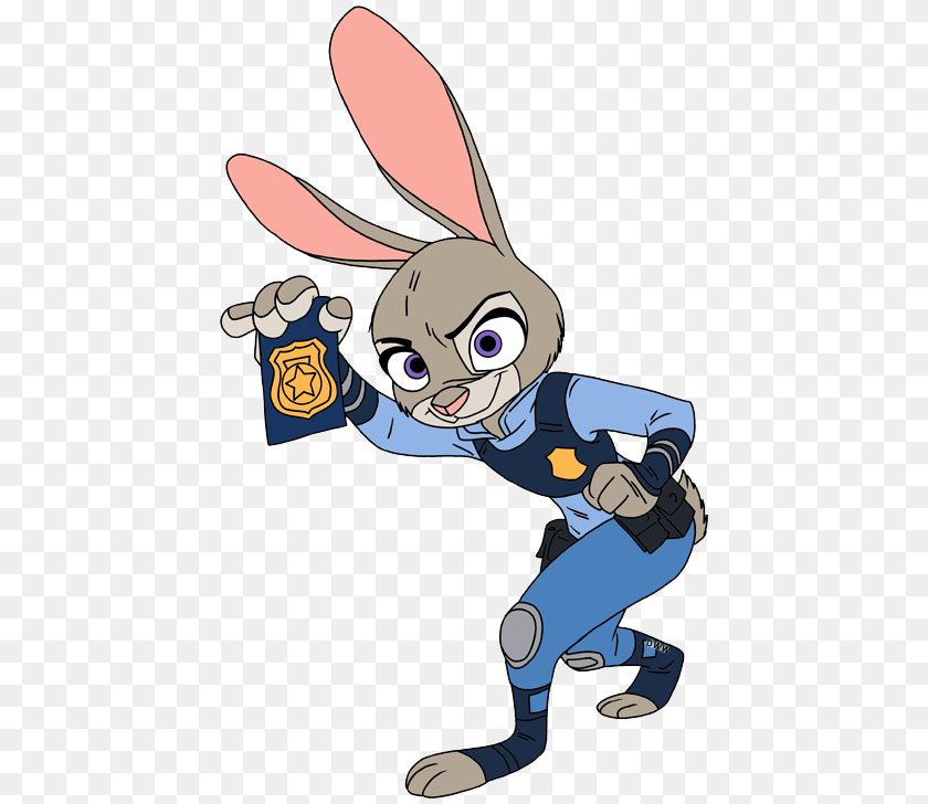 450x728 Judy Hopps Zootopia Judy Hopps Zootopia And Nick, Book, Cartoon, Comics, Publication Clipart PNG