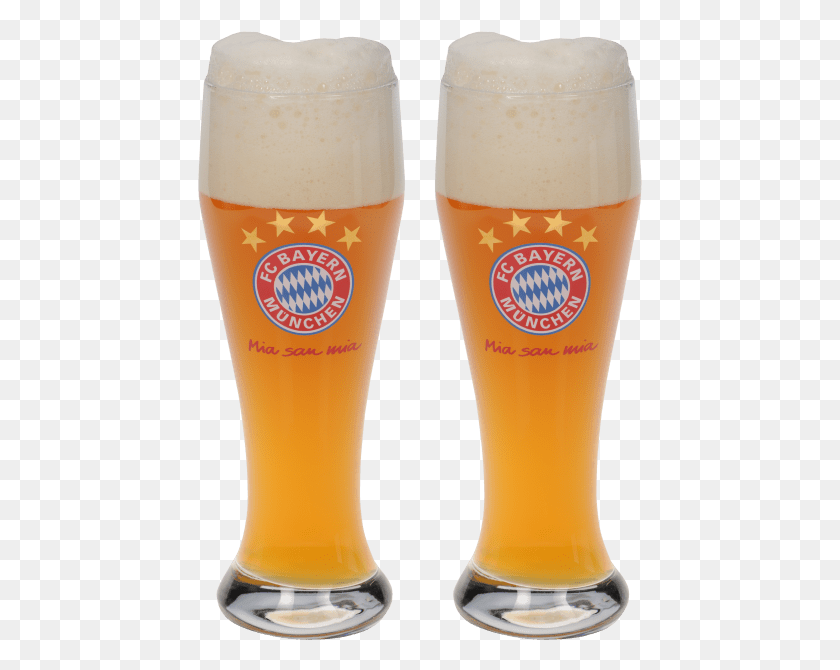 445x610 Juego De Dos Vasos Para Cerveza Weissbier Bayern Munich Beer Glass, Alcohol, Beverage, Drink HD PNG Download