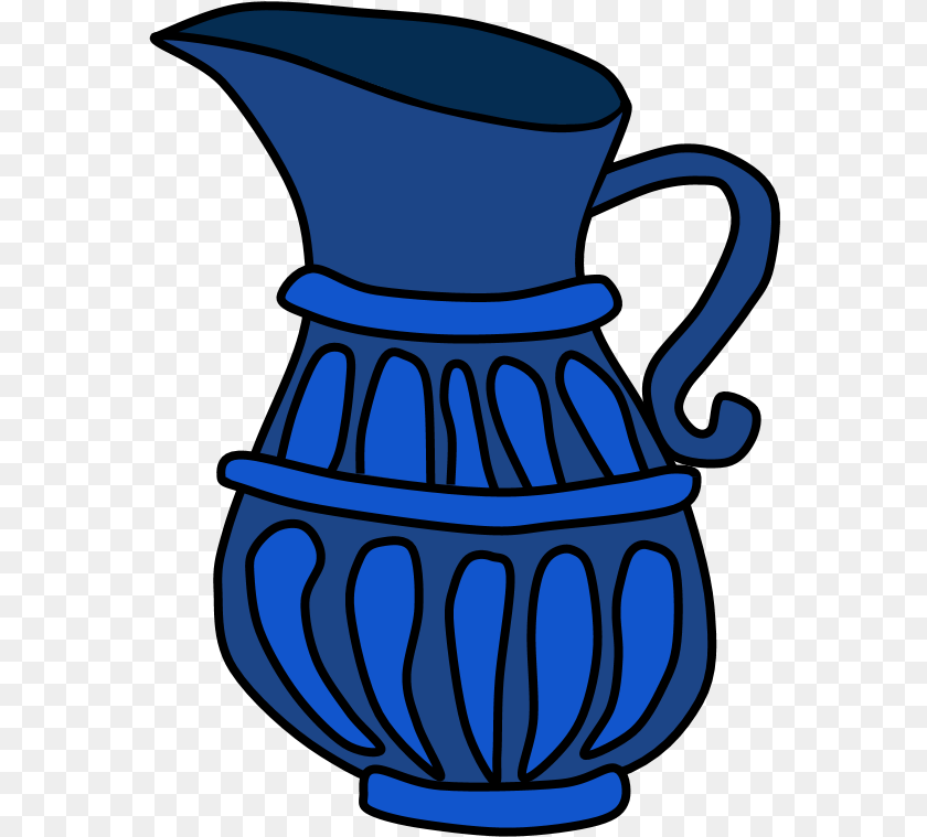 573x759 Jug Of Oil Hanukkah Blue Pic Of Jug, Water Jug, Pottery, Jar, Bottle Transparent PNG