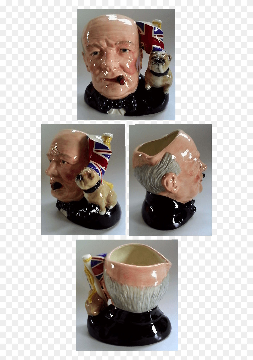 567x1133 Jug Of The Year Figurine, Head, Porcelain HD PNG Download