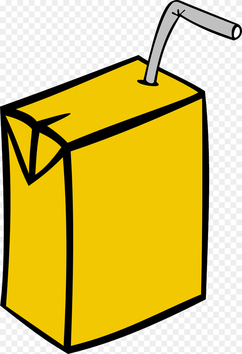 Juice Box Clipart, Cardboard, Carton, Bag, Package PNG
