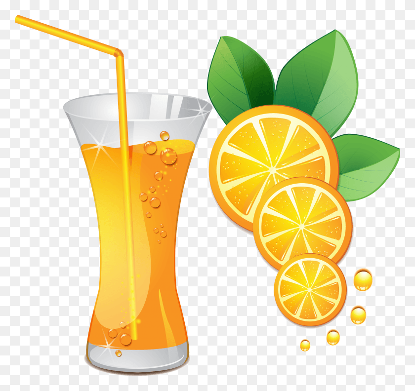 3494x3280 Juice Fresh Orange Clipart Juice Clipart, Beverage, Drink, Orange Juice HD PNG Download