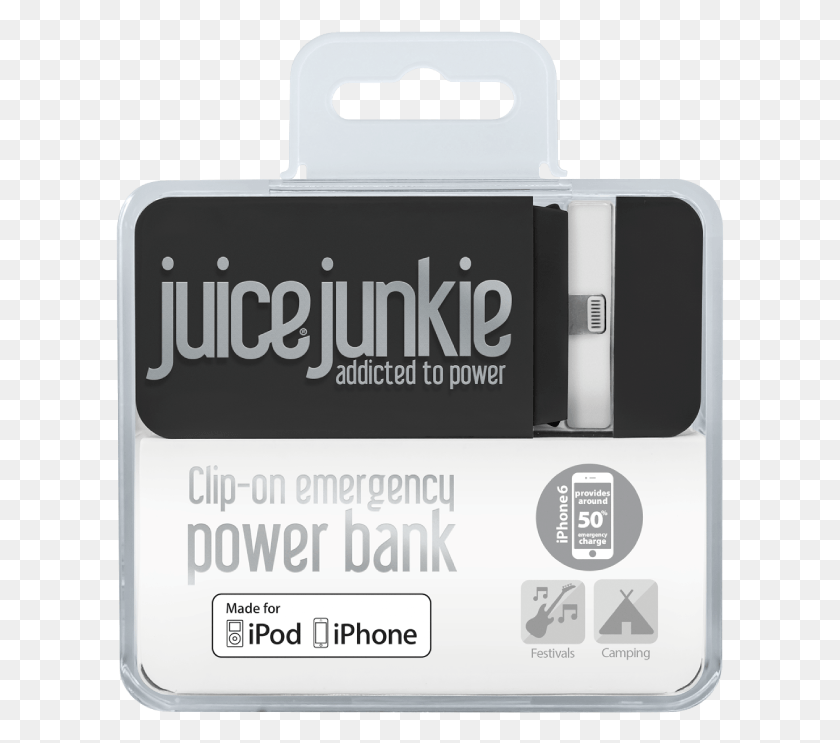 609x683 Juice Junkie Portable Powerbank Mobile Phone Case, Electronics, Camera, Text HD PNG Download