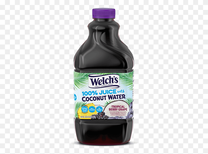 276x563 Juice With Coconut Water Tropical Berry Grape Welch39s Grape Juice, Food, Liquor, Alcohol HD PNG Download