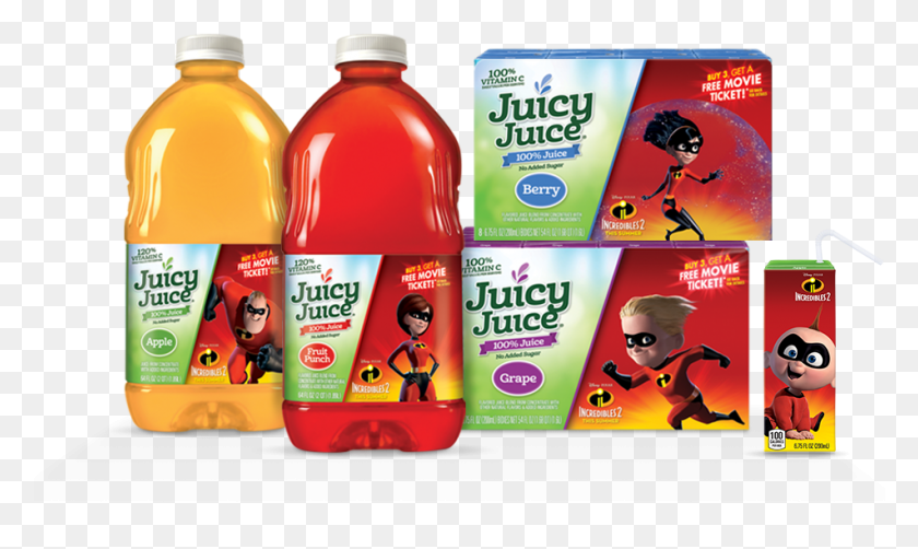 951x540 Juicy Juice Incredibles Incredibles 2 Коробка Сока, Напиток, Напиток, Человек Hd Png Скачать
