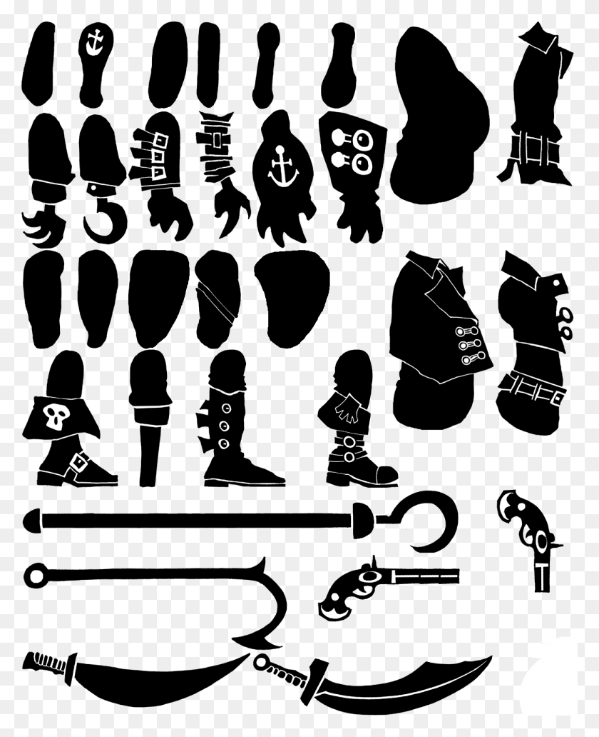 1300x1621 Jul 2010 Pirate Body Parts, Text, Stencil HD PNG Download