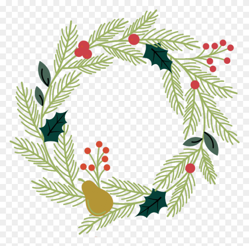 784x773 Julehygge, Tree, Plant, Conifer HD PNG Download