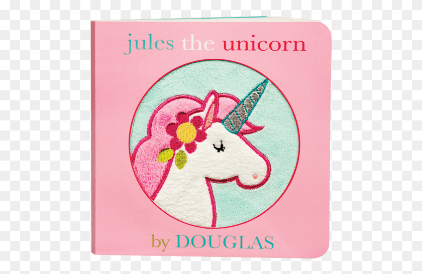 483x486 Jules The Unicorn Board Book Unicorn Book, Applique, Rug, Pattern HD PNG Download