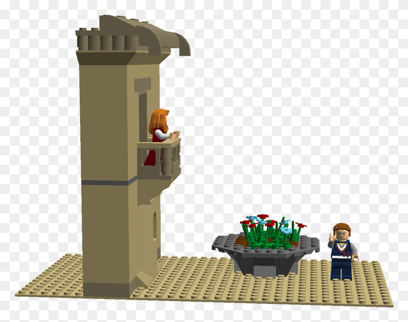 1193x925 Juliet Drawing Balcony Romeo And Juliet Lego Set, Person, Human, Hydrant HD PNG Download