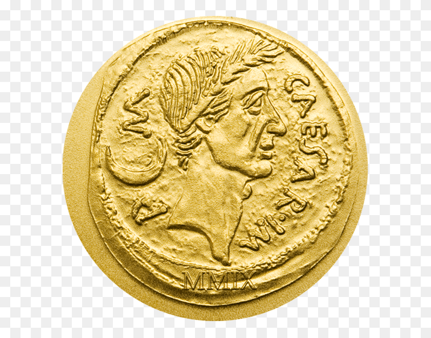 600x600 Julius Caesar Cit Coin Invest Trust Ag B Coins Rwanda 2018, Gold, Rug, Money HD PNG Download