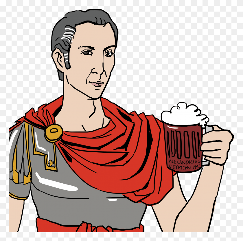 2944x2914 Julius Caesar Clipart Fire Julius Caesar Beer, Person, Human, Clothing HD PNG Download