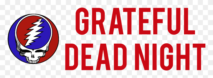 2624x846 July 14 Grateful Dead Steal Your Face, Word, Text, Alphabet HD PNG Download