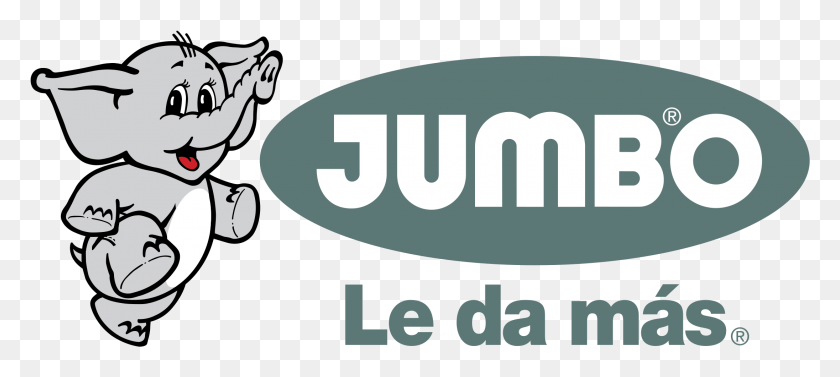 2191x893 Jumbo Logo Transparent Jumbo, Logo, Symbol, Trademark Descargar Hd Png