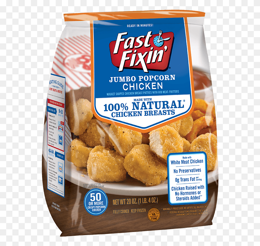 572x734 Jumbo Popcorn Chicken Fast Fixin Chicken Breast Patties, Nuggets, Fried Chicken, Food HD PNG Download