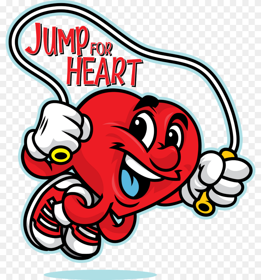 804x900 Jump Rope For Heart 2019 Sticker PNG