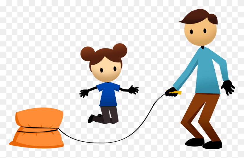 835x519 Jump Rope Simplified Moving Objects For Kids, Clothing, Apparel, Ninja HD PNG Download