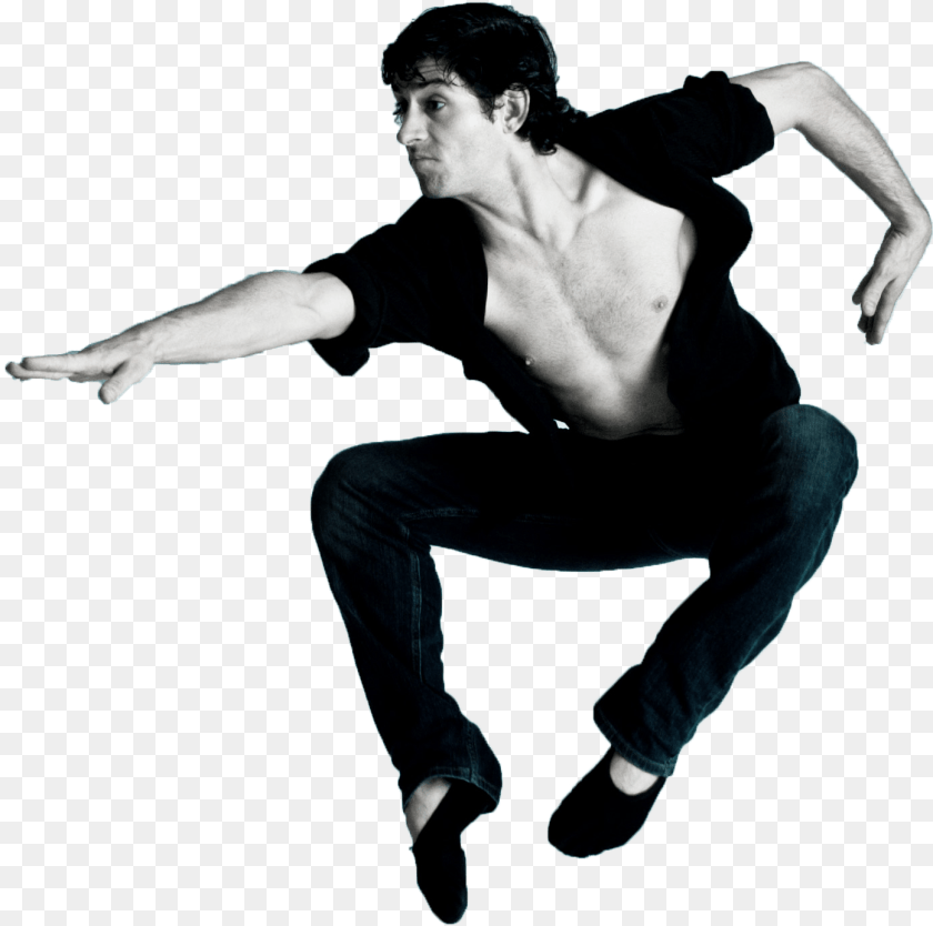 1393x1383 Jumping, Adult, Person, Dancing, Man PNG