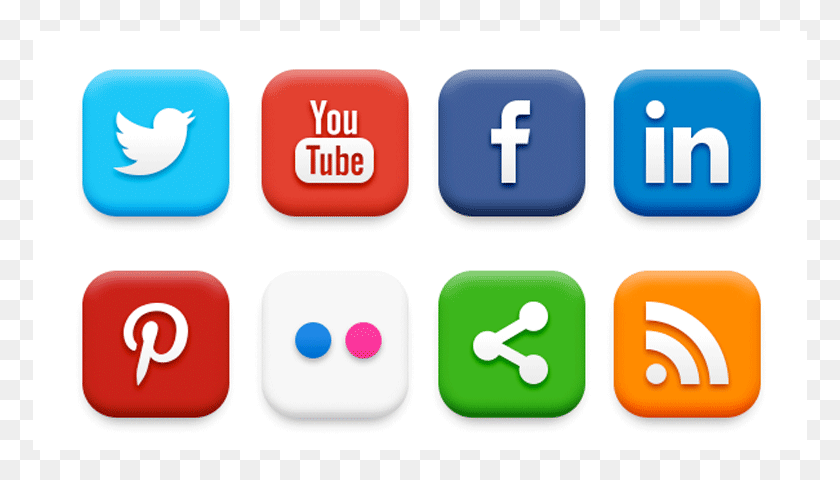 775x420 Descargar Png Jun Mejore Su Formato De Marketing Digital Logos De Redes Sociales, Texto, Número, Símbolo Hd Png