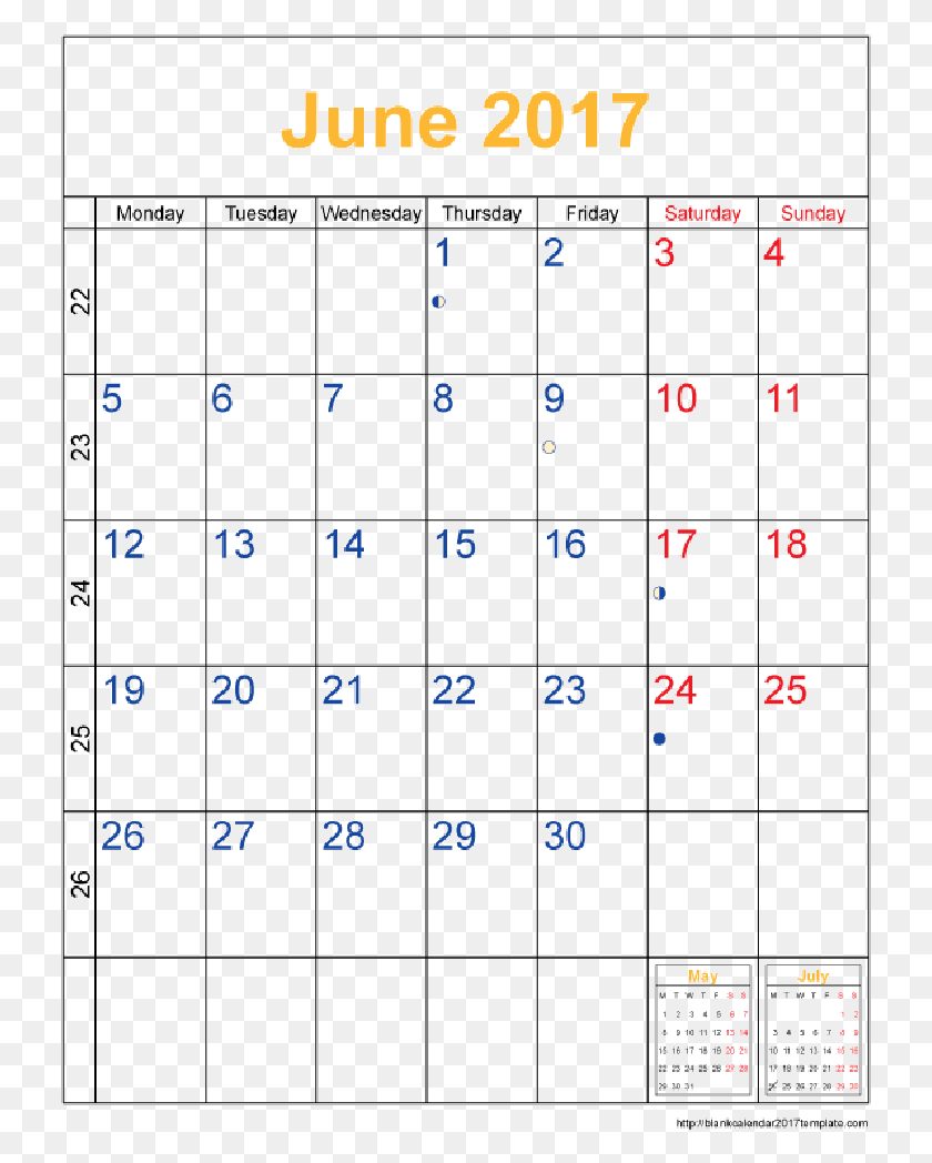 731x988 June 2017 Word Calendar Blank June 2017 Word Calendar, Text, Scoreboard HD PNG Download