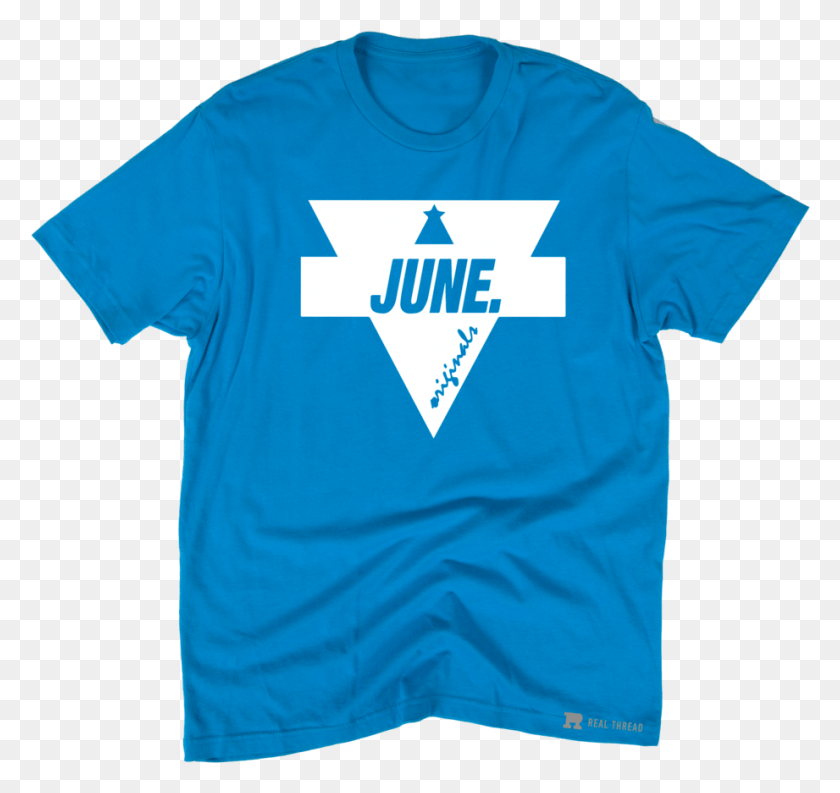 921x866 June Original T Shirt Blue T Shirt, Clothing, Apparel, T-shirt HD PNG Download