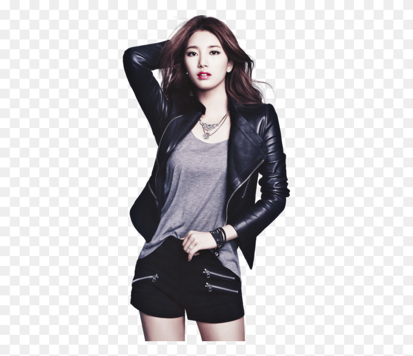 343x663 Jung Eunji Suzy Bae Transparent Background, Clothing, Apparel, Jacket HD PNG Download