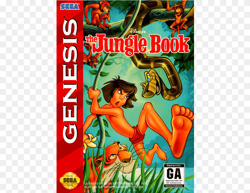 Jungle Book Sega Genesis, Publication, Comics, Adult, Person Transparent PNG