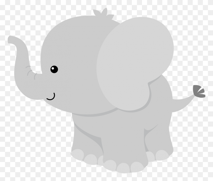 1600x1345 Jungle Clipart P Xeles Cumple Animalitos Gray Baby Elephant Clip Art, Stencil, Toy HD PNG Download