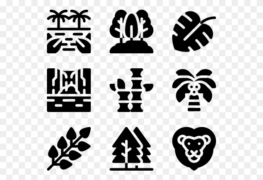 541x517 Jungle Event Pictogram, Gray, World Of Warcraft HD PNG Download