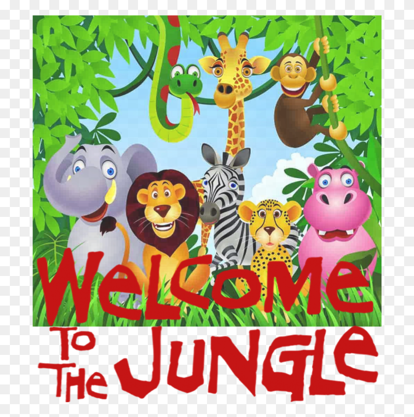 710x786 Jungle Safari Animals, Leisure Activities, Circus, Crowd HD PNG Download