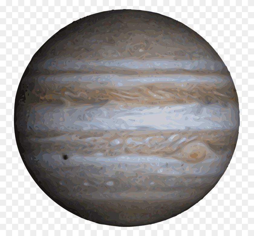 747x720 Jupiter Planet Solar System Astronomy Cosmic Jupiter Planet, Outer Space, Space, Universe HD PNG Download