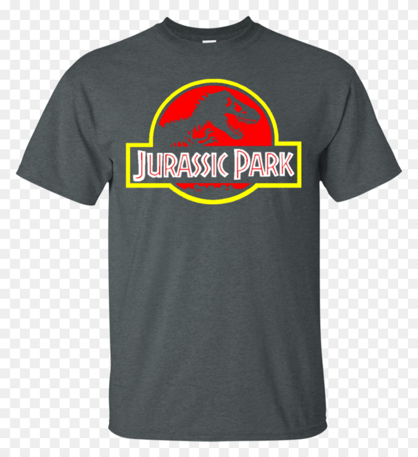 1039x1143 Jurassic Park Original Movie Logo T Rex Dinosaur Licensed Jurassic Park, Clothing, Apparel, T-shirt HD PNG Download
