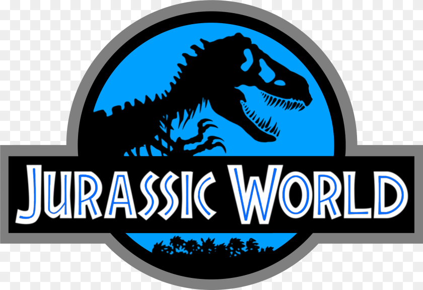 3591x2463 Jurassic World Logo Vector Google Search Cakes In Jurassic World Blue Logo, Animal, Dinosaur, Reptile, T-rex Transparent PNG