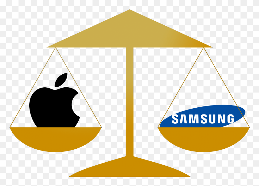 2028x1413 Jury Punishes Samsung For Copying Apple Samsung, Glass, Lamp, Triangle HD PNG Download
